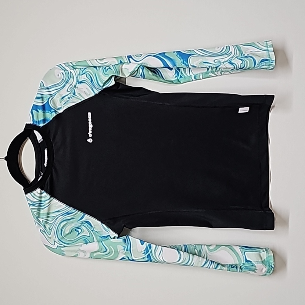 O'Rageous Rash Guard Swim Shirt and Mix Match Bottoms Size S Juniors